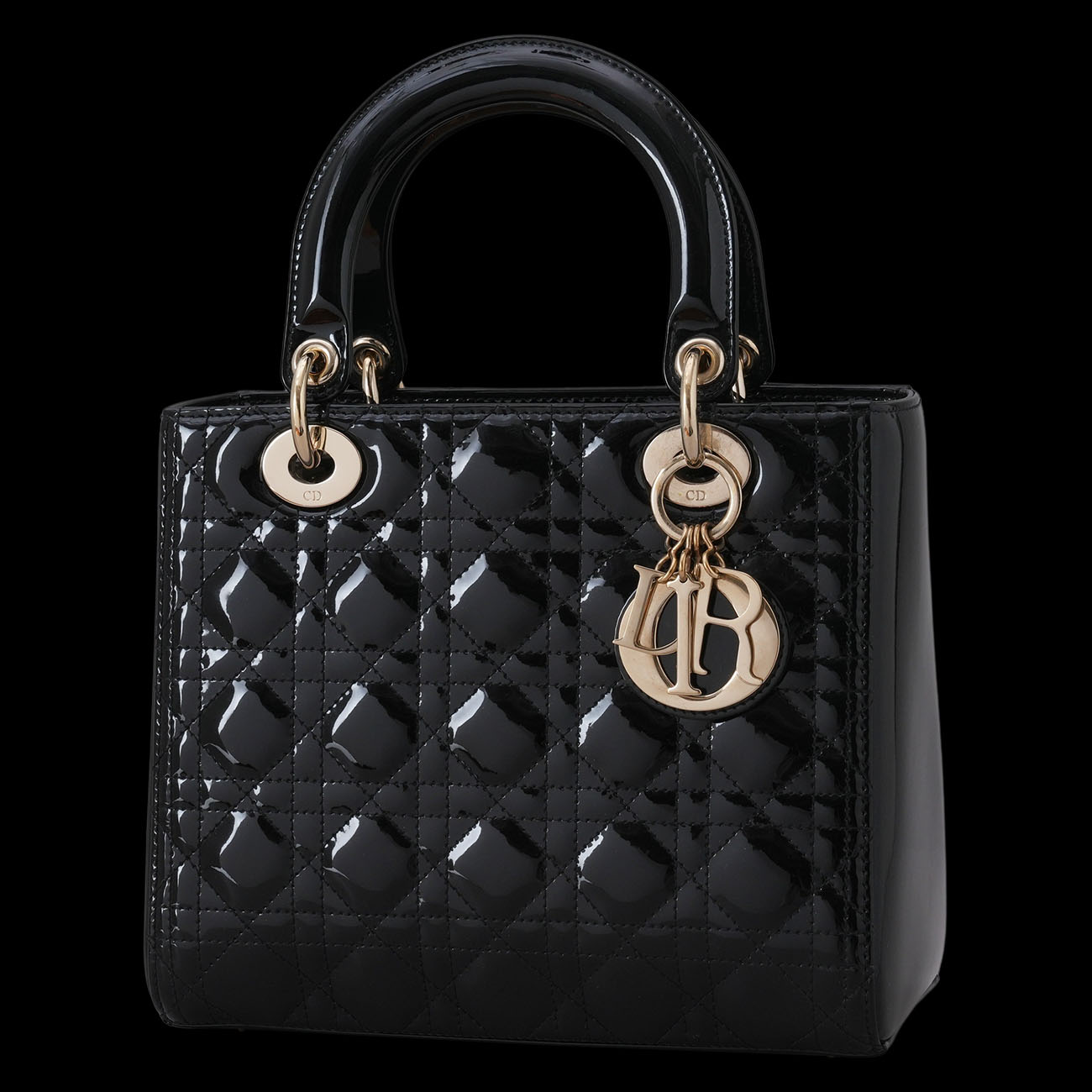 CHRISTIAN DIOR(USED)크리스찬디올 페이던트 레이디 디올 미듐